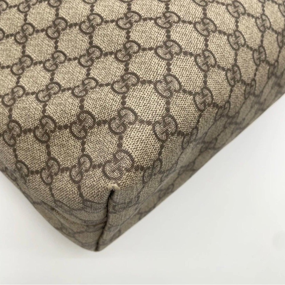 Gucci Beige and Brown Signature Tote - Picture 7 of 16